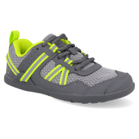 Barefoot dětské tenisky Xero shoes - Prio Youth J Gray / Lime Youth šedé