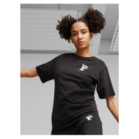 Černé dámské tričko Puma Squad - Dámské