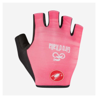 CASTELLI Cyklistické rukavice krátkoprsté - GIRO - růžová