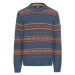 Svetr camel active pullover crewneck indigo