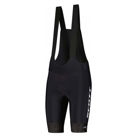 SCOTT Cyklistické kalhoty krátké s laclem - RC PRO +++ 2022 - bílá/černá