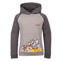 TOM AND JERRY SMILE HOODIE Chlapecká mikina, tmavě šedá, velikost