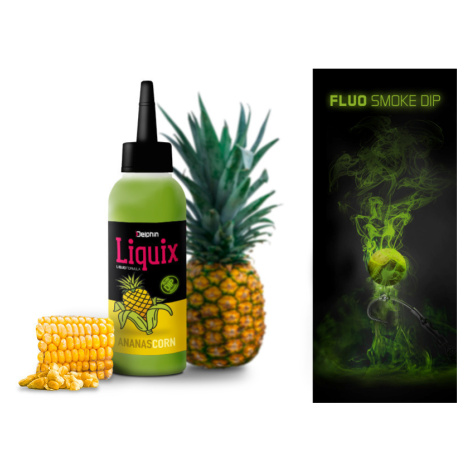 Delphin fluo dip d snax liquix 100 ml - česnek butyric