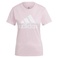 adidas LOUNGEWEAR ESSENTIALS LOGO Dámské triko, růžová, velikost