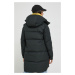 Péřová bunda Converse dámská, černá barva, zimní, oversize, 10023725.A03-CONVERSEBL