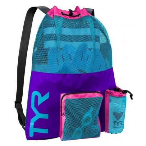 Tyr big mummy mesh bag tyrkysová