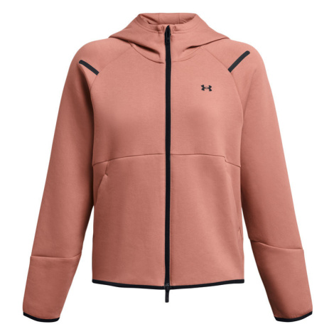 Unstoppable Fleece FZ | Canyon Pink/Black Under Armour