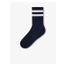 Sada tří párů klučičích ponožek v krémové, šedé a modré barvě name it Kean
