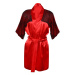 DKaren Housecoat Barbara Red