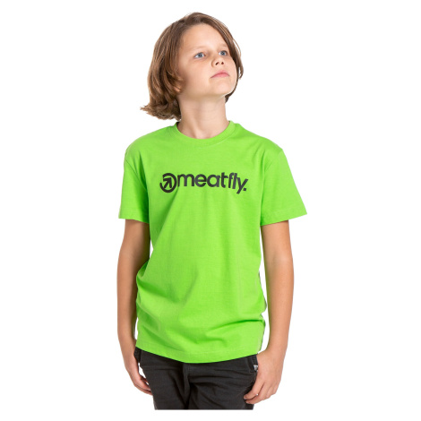Meatfly dětské tričko Bart Green | Zelená