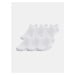 Under Armour Ponožky UA Essential No Show 6pk-WHT - unisex