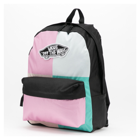 Vans WM Realm Backpack černý / světle fialový / mentolový