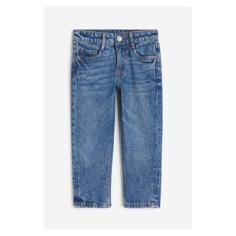 H & M - Straight Leg Jeans - modrá H&M