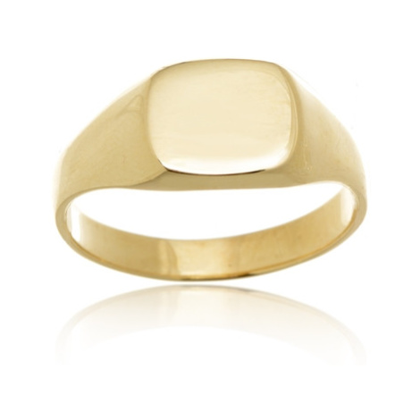 Pánský prsten ze žlutého zlata PP009F + DÁREK ZDARMA Ego Fashion