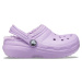 Dětské boty Crocs CLASSIC LINED fialová