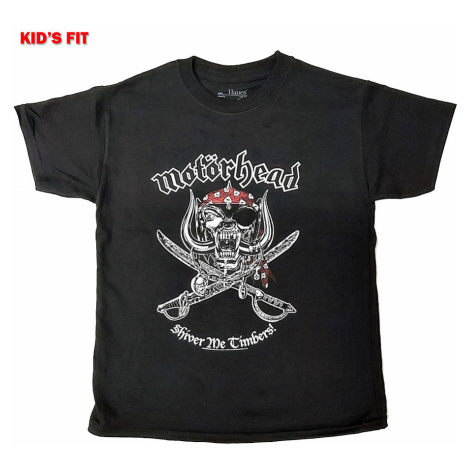 Motorhead tričko, Shiver Me Timbers Black, dětské