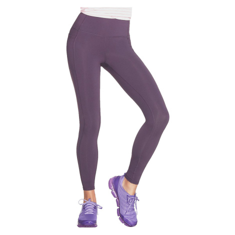 Skechers Go Walk High Waisted 7/8 Legging Fialová