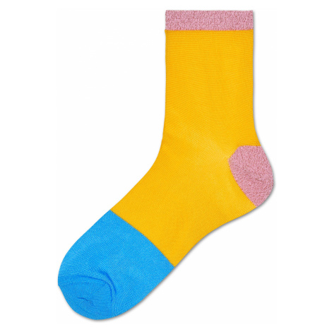 Dámské žluté ponožky Happy Socks Liza // kolekce Hysteria