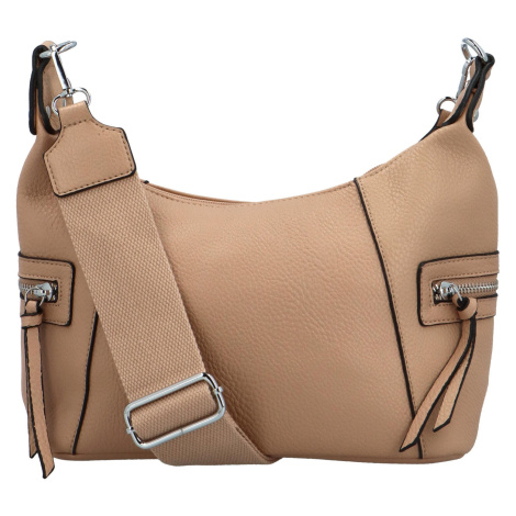 Stylová dámská crossbody Michitta, khaki Firenze