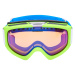 BLIZZARD-Ski Gog. 933 MDAVZS, neon green matt, amber2, blue mirror 20 Zelená