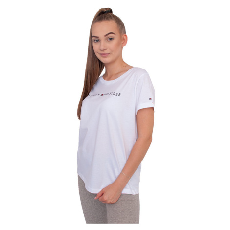 Dámské tričko Tommy Hilfiger bílé (UW0UW01618 100)