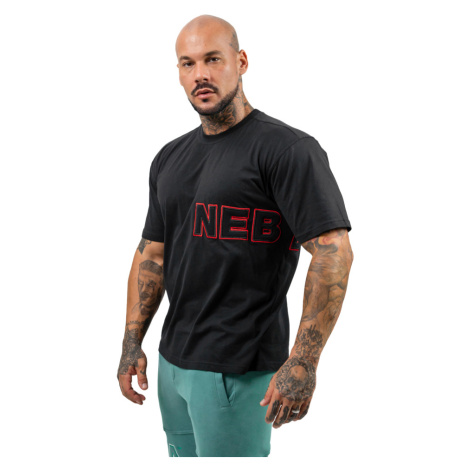 Tričko s krátkým rukávem Nebbia Dedication 709 Black