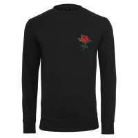 Rose Crewneck černá