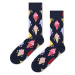 Ponožky Happy Socks Gift Box Navy 3-pack tmavomodrá barva