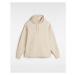 VANS Premium Oversized Pullover Logo Hoodie Men Beige, Size