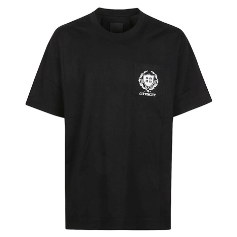 GIVENCHY Pocket Crew Black tričko