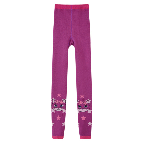 Dívčí kamaše - Wolf P2417, fialovorůžová Barva: Fialovorůžová