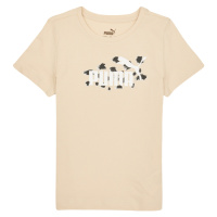 Puma ESS ANIMAL TEE Béžová