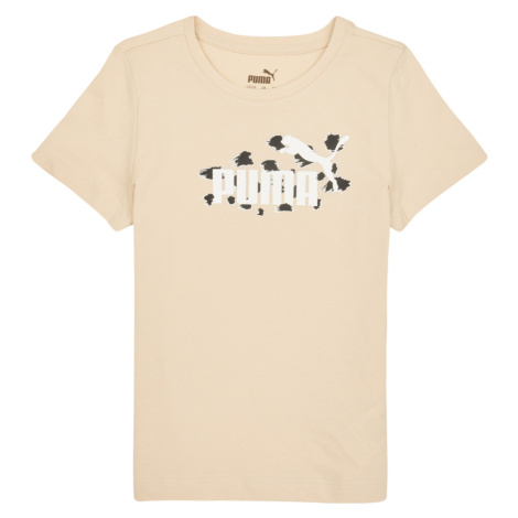 Puma ESS ANIMAL TEE Béžová