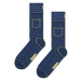 Ponožky Happy Socks Denim Sock tmavomodrá barva