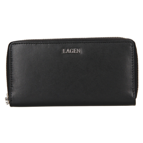 Lagen Dámská kožená peněženka 250386 černá