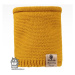 Pletený nákrčník Dráče - Colors 12, hořčicová Barva: Žlutá