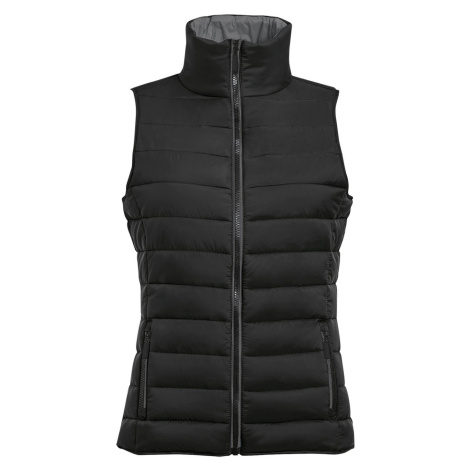 SOĽS Wave Women Dámská péřová vesta SL01437 Černá SOL'S