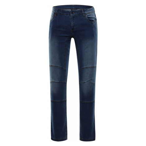 ALPINE PRO CHIZOBA Dámské jeansové kalhoty LPAR343677 estate blue