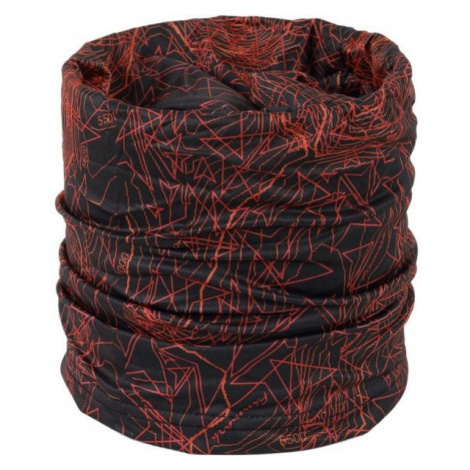 Finmark MULTIFUNCTIONAL SCARF Šátek, červená, velikost