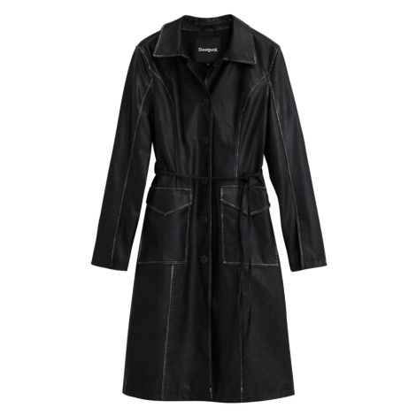 Desigual Přechodný kabát černá