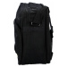 Praktická a objemná pánská látková taška René, černá