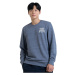 Under Armour Rival Terry Graphic Crew Pitch Gray Full Heather