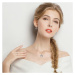 GRACE Silver Jewellery Stříbrný náhrdelník se zirkony Strom života - stříbro 925/1000 NH-SCN094 