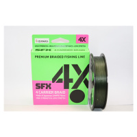 Sufix Pletená Šňůra SFX 4X Vis Green 270m Nosnost: 11,5kg, Průměr: 0,205mm