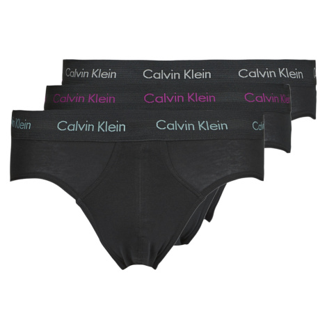 Calvin Klein Jeans HIP BRIEF X3 Černá