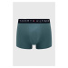 Boxerky Tommy Hilfiger pánské, zelená barva