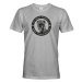 Pánské tričko s potiskem Irský vlkodav  kulatý motiv -  skvělý dárek pro milovníky psů
