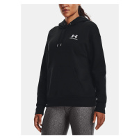 Černá mikina Under Armour Essential Fleece Hoodie