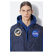 Vesta Alpha Industries Puffer Vest NASA tmavomodrá barva, 118124