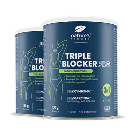 Triple Blocker Pro 1+1 | Sacharidový blokátor | Blokátor cukru | Tukový spalovač | Gymnema sylve